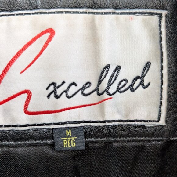 Excelled Women's Black Leather Coat - Picture 1 of 6